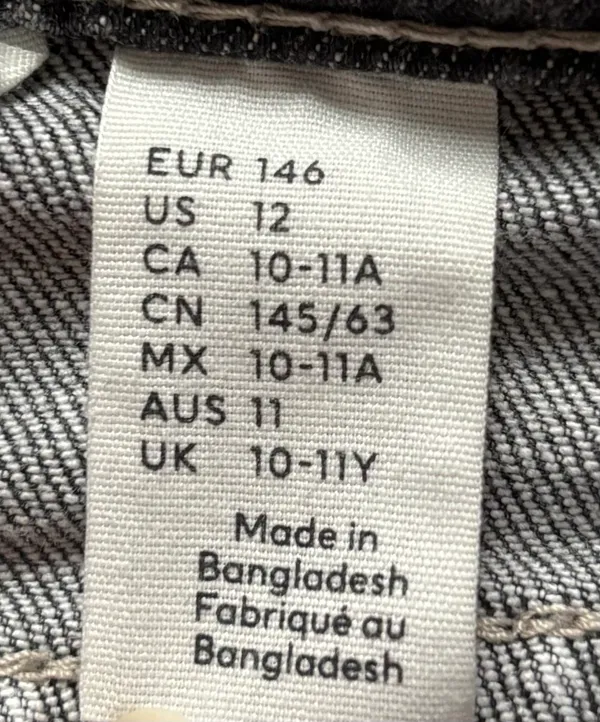 H&M Black/grey Jeans - Image 3