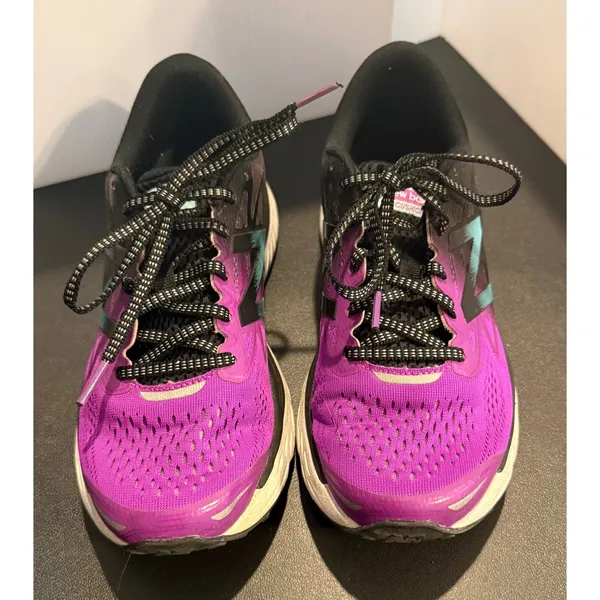 New Balance Womens 7.5 Solvi v2 Running Shoes Purple Black WSOLVRZ1 TruFuse - Image 6