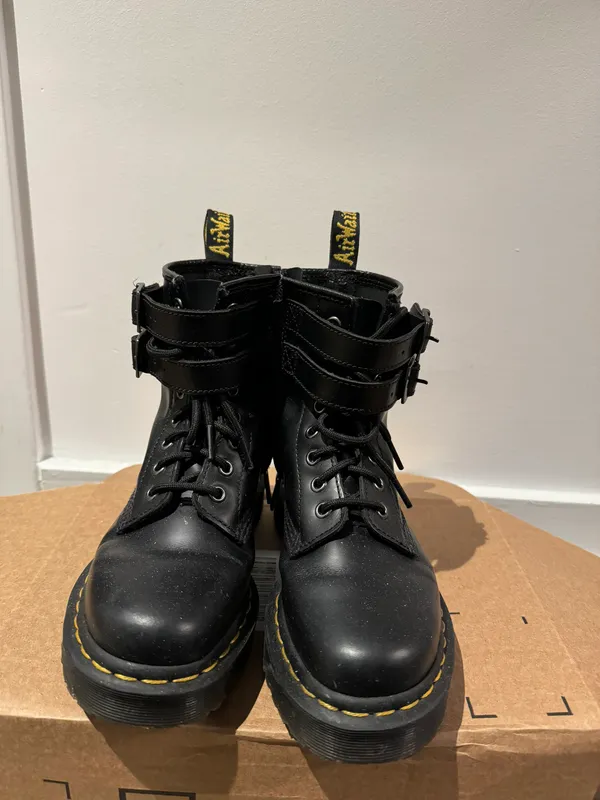 Dr. Martens 1460 8-Eye Bex Buckle Boot - Image 3