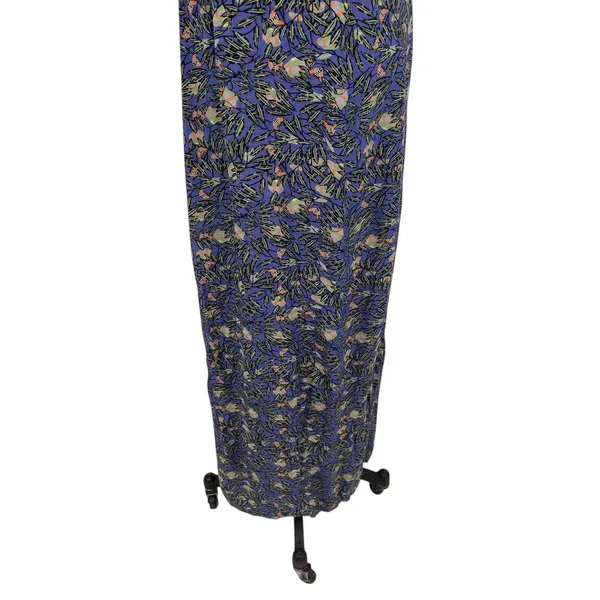 Flax Bumblebee Sleeveless Maxi Dress Purple Green Palm Print‎ Size Petite XS - Image 11