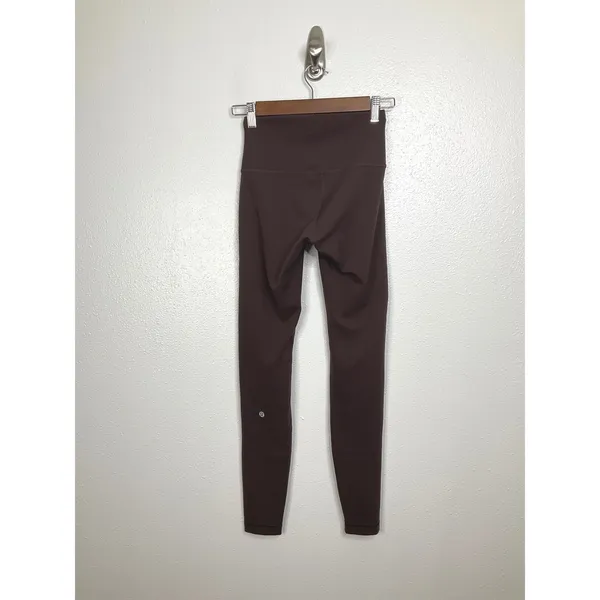 Lululemon Wunder Train‎ High-Rise Tight 28" Espresso LW5DJ0S Size 4 - Image 4