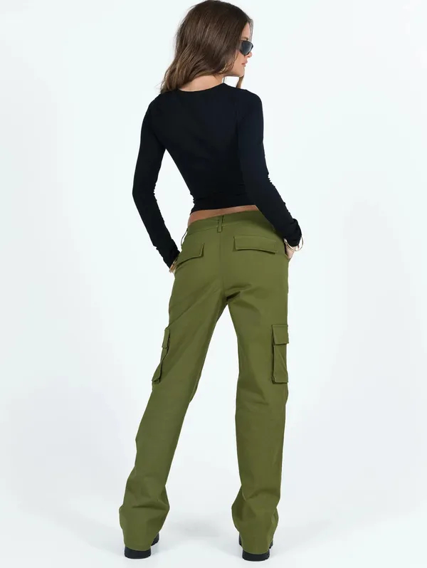 Edikted Pants Cargo Low-Rise  - Image 5