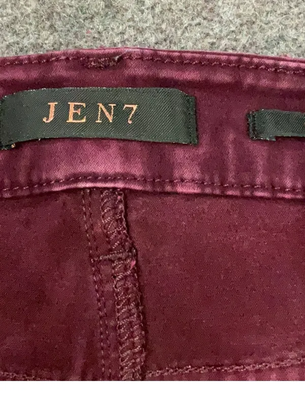 Jen7 By 7 FOR ALL MANKIND Women's Skinny Mid-Rise Jeans SIZE 10 - Image 5