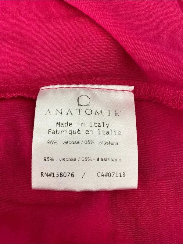 Anatomie Relaxed Made in Italy Tank T-Shirt Pink Size XL - Image 5