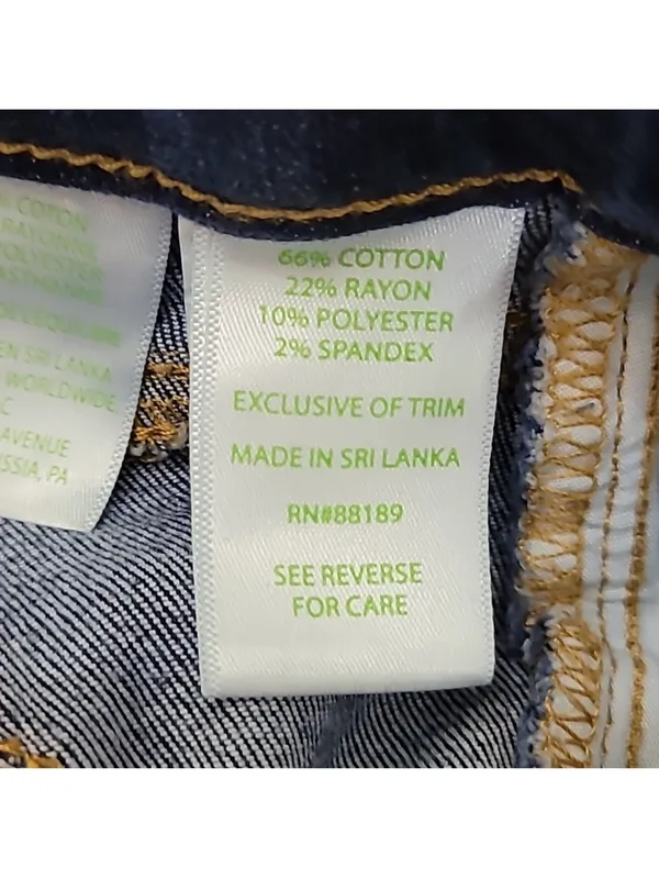 $138 Lilly Pulitzer Eagan High Rise Skinny Jeans in Bennet Wash size 2 - Image 9