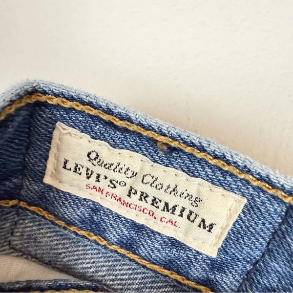Levi’s Premium High Loose Distressed Wide Leg Jeans‎ Size 26 - Image 10
