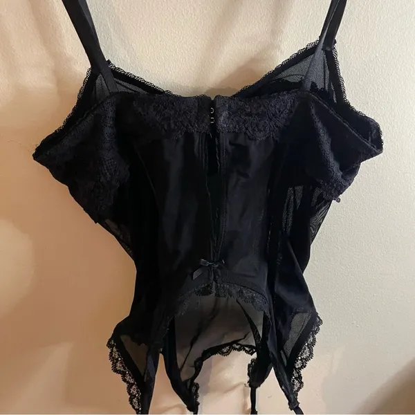 Victoria’s Secret Very Sexy Mesh Lace Corset- Size Medium - Image 3