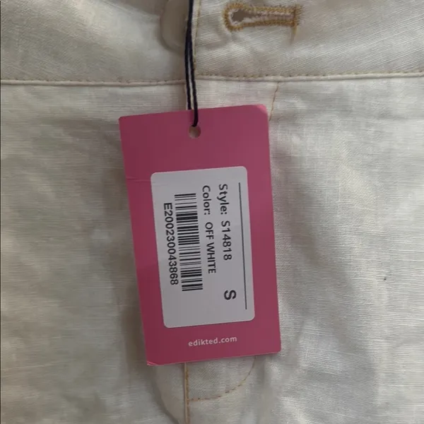 Edikted Off-White Mini Skirt - Image 2
