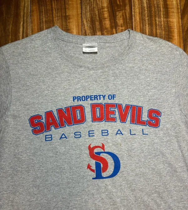 Gildan Sand Devils Baseball Tshirt - Image 2
