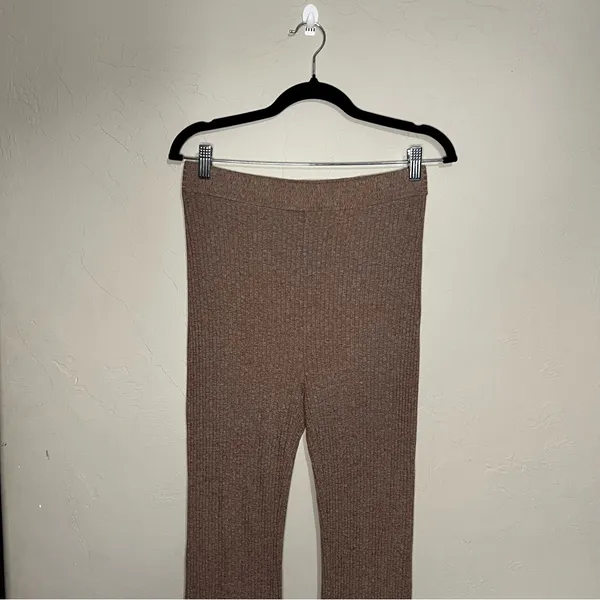 Alix NYX Delaney Revolve Ribbed High‎ Rise Pull On Flare Pants - Image 3
