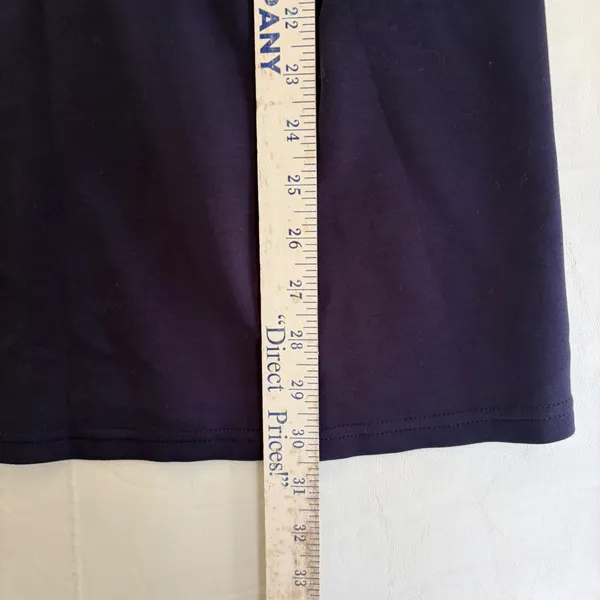OFFLINE‎ by Aerie Navy Blue V-Neck Long Sleeve Athletic Dress with Pockets Small - Image 3