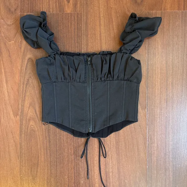 Princess Polly black top size 2 - Image 3