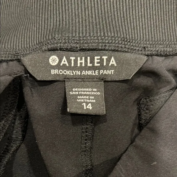 Athleta Brooklyn Mid Rise Ankle Pant size 14‎ - Image 5