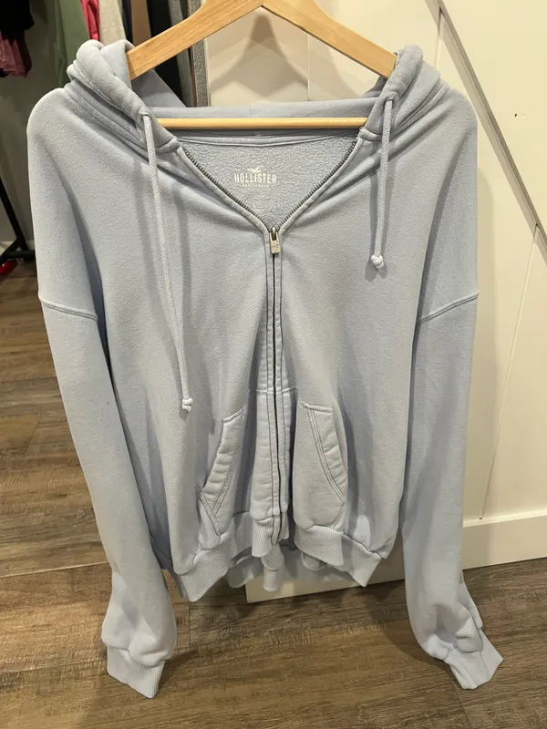 blue  zip up - Image 4