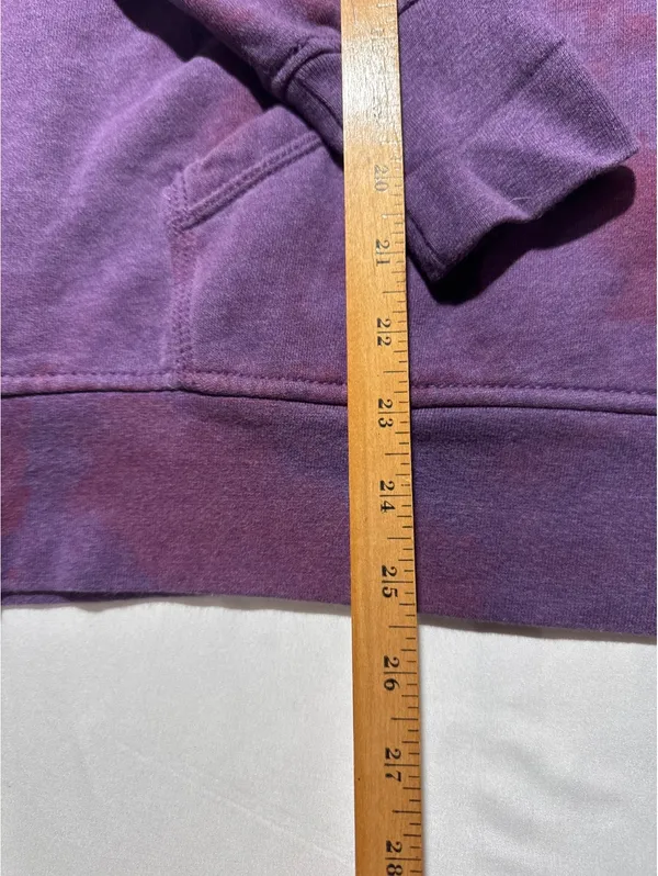 Carhartt XL Purple Tie-Dye Half-Zip Hoodie - Cozy Vibes Only - Image 5