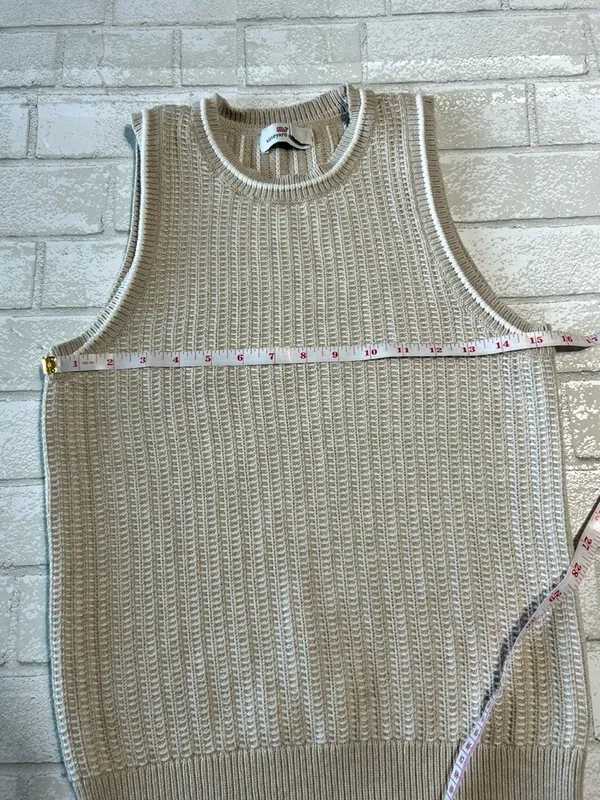 Vineyard Vines Woman’s Sweater Vest Preppy Coastal Classic Knit Size Small - Image 4