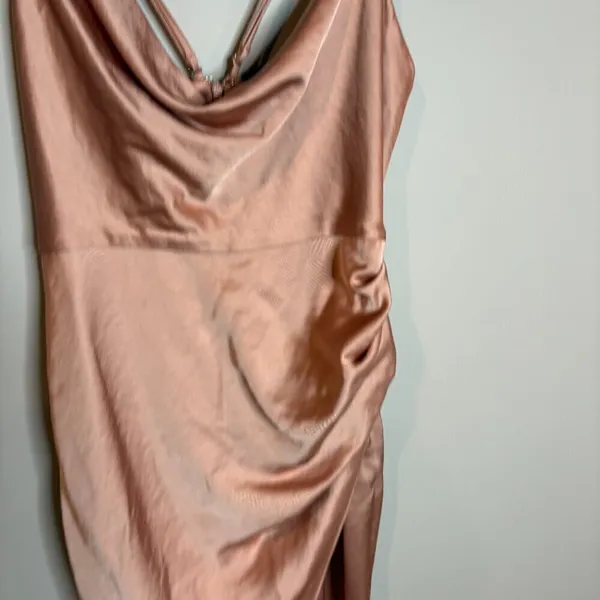 NWT Significant Other Aria Cowl Neck Maxi Dress in Nougat - Image 3