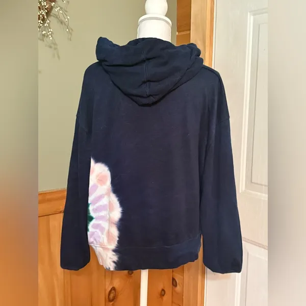 Wildfox large tiedye hooded kangaroo pocket sweatshirt - Image 6