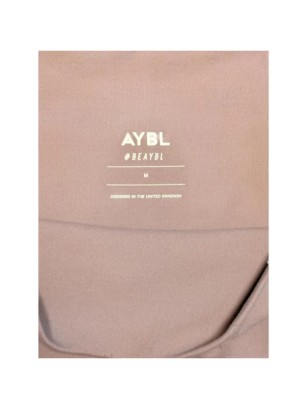 AYBL Women’s High Waist Leggings Size M Pink Blush Gym Yoga Workout Gym - Image 3