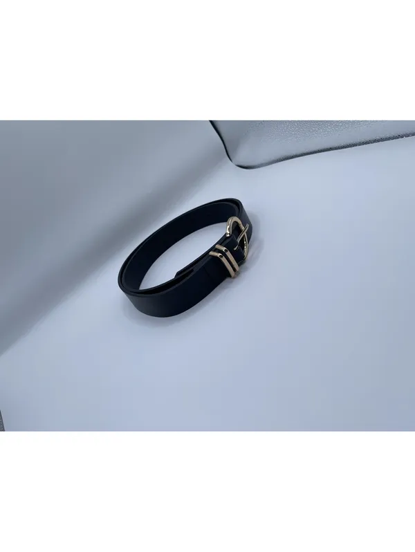 3 Pack Women's Leather Belts For Jeans Dresses Ladies Belt For Pants With Gold - Image 2