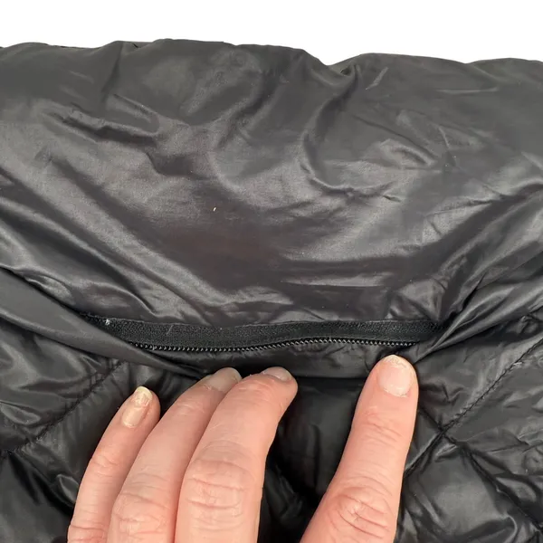 Lauren Ralph Lauren Womens Black Quilted Puffer Jacket Down Fill Size M No Hood‎ - Image 6