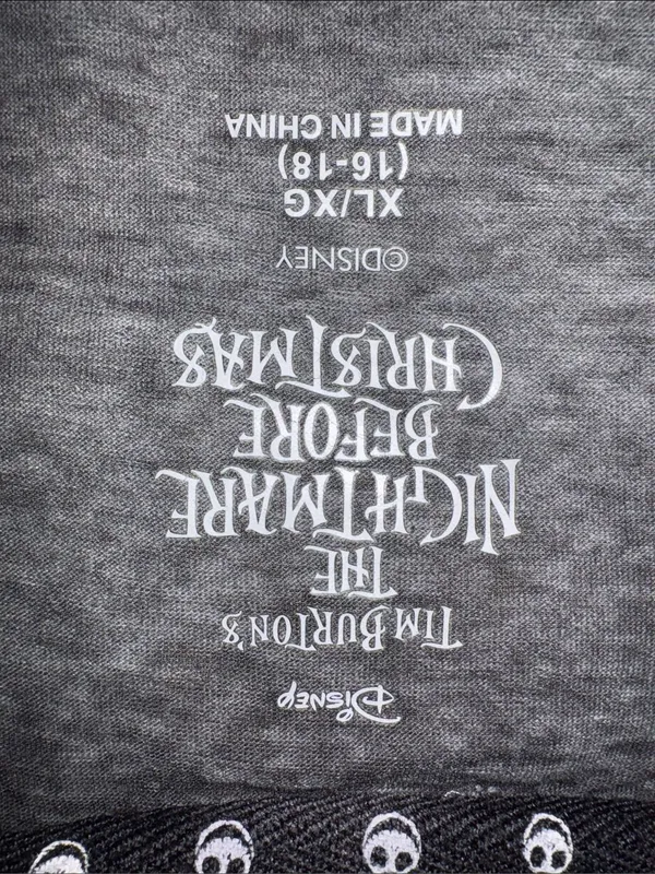 🎉4 for $20 Disney's Nightmare Before Christmas Sleep Shirt, XL - Image 5