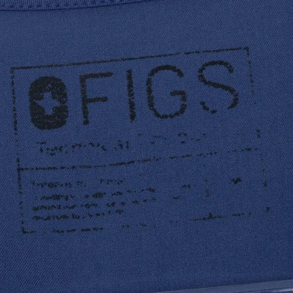Figs Womens Catarina One‎ Pocket Scrub Top Size M Blue Short Sleeve Nursing Work - Image 5