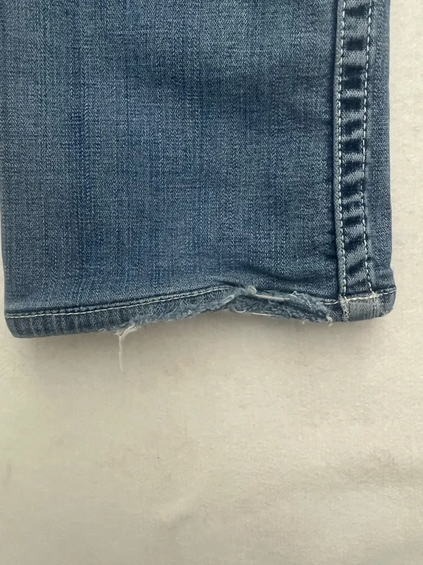 BKE Kate Boot Womens Medium Wash Stretch Bootcut Distressed Denim Jeans 30x33.5 - Image 7