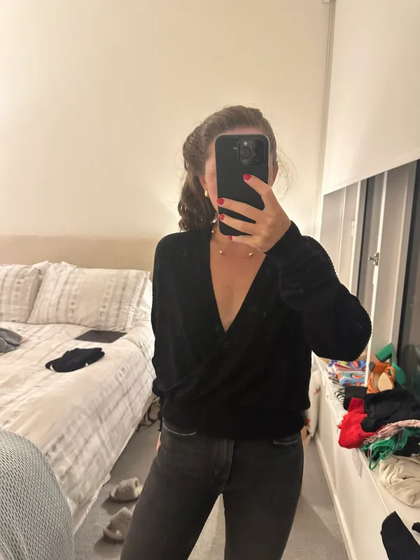 Nordstrom Black Sweater - Image 2