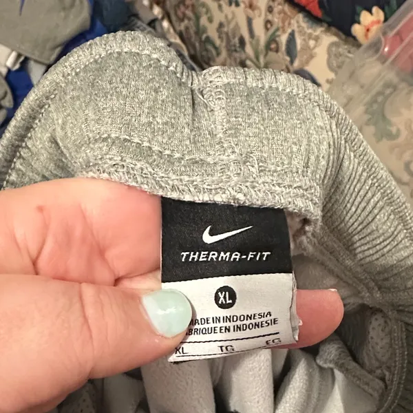 Nike Charcoal Lounge Pants - Image 3