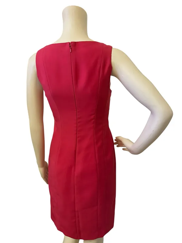 Halogen Sleek Sleeveless Pink Sheath Dress - Image 3