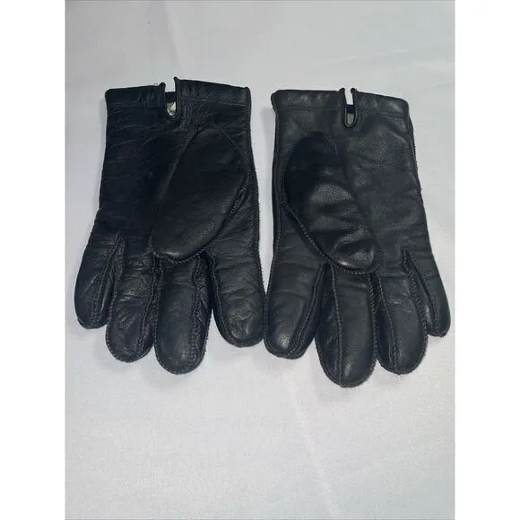 Vintage Thinsulate WPL8931 Women Large Winter‎ Weather Driving Gloves Black - Image 6
