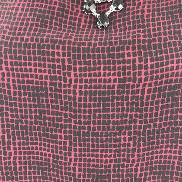 Topshop sleeveless maroon black size 6 tunic - Image 2
