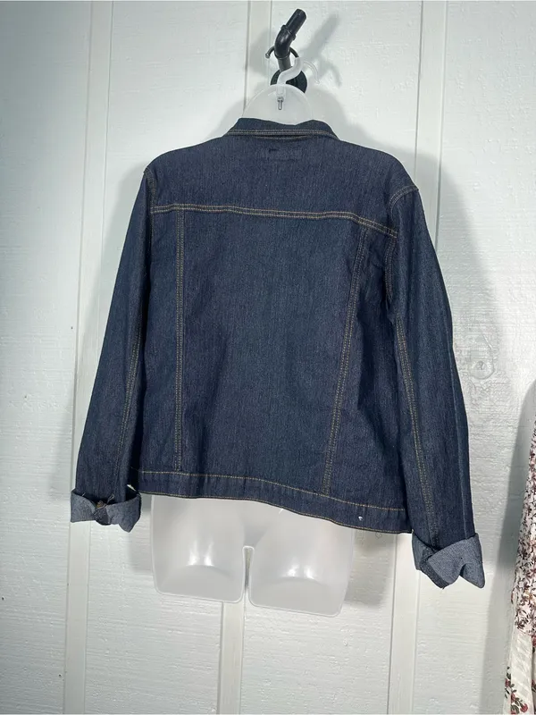 AQ Denim Jacket Size 1X EUC - Image 5