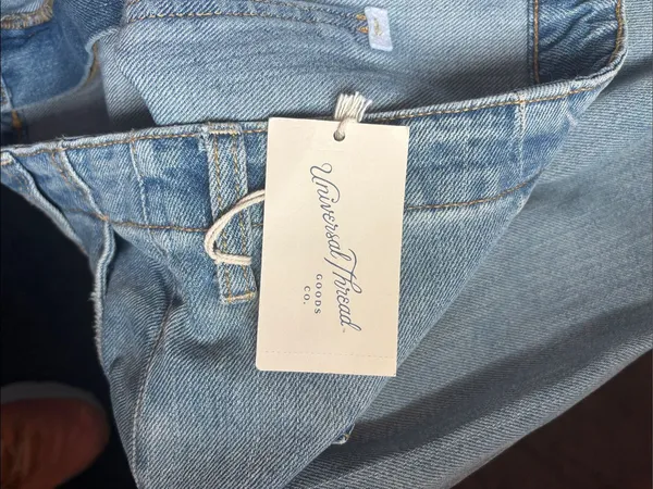 Universal Thread Light Blue Denim Jeans with Contrast Stitching - Image 5