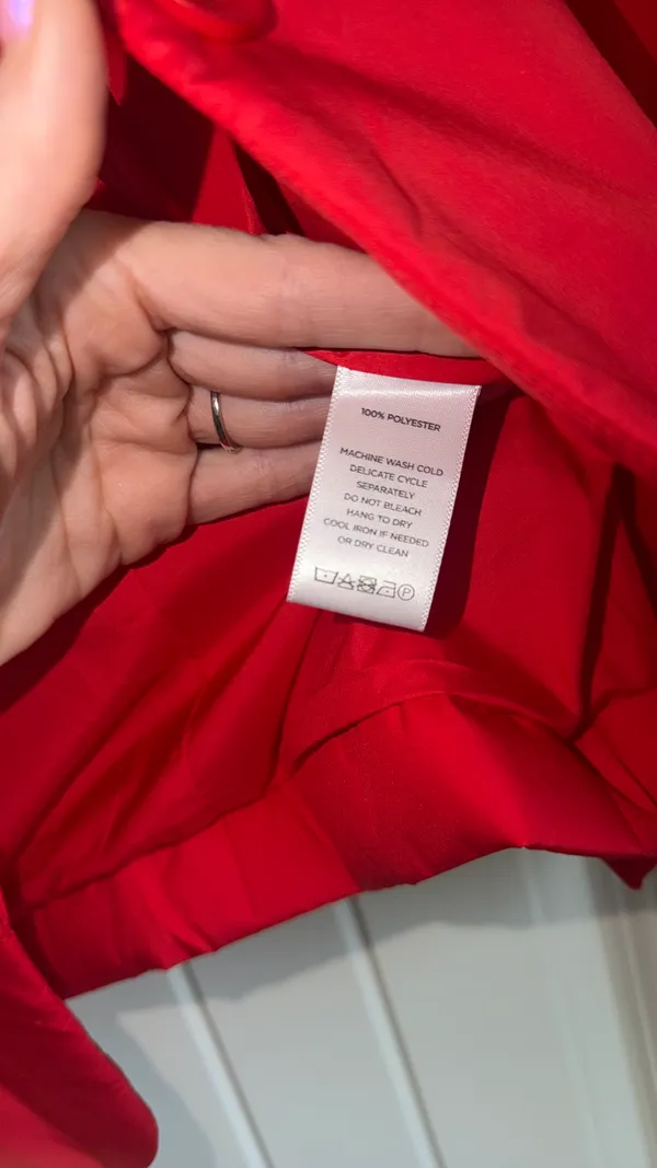 Women’s Lilla P Red Blazer Jacket XS - Image 7