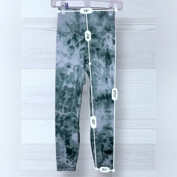 LULULEMON Women’s Align High Rise Tie Dye Pants in Starlight Smoked Spruce - Image 7