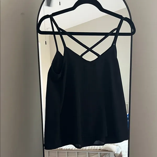 Abercrombie & Fitch Black Strappy Women's Top - Image 4