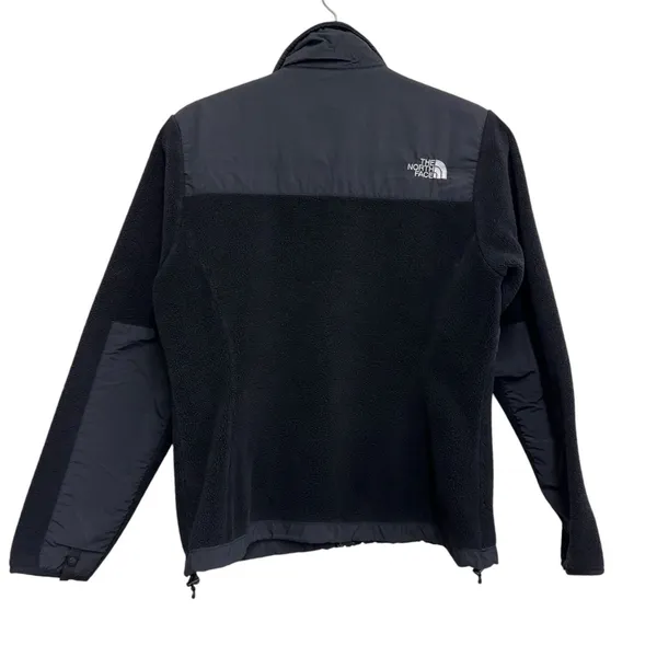 The North Face Polartec Fleece Jacket Women's Small Black Full Zip - Image 4