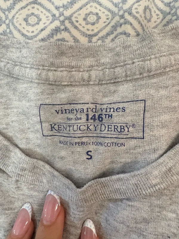 Vineyard Vines T-Shirt Grey - Image 3