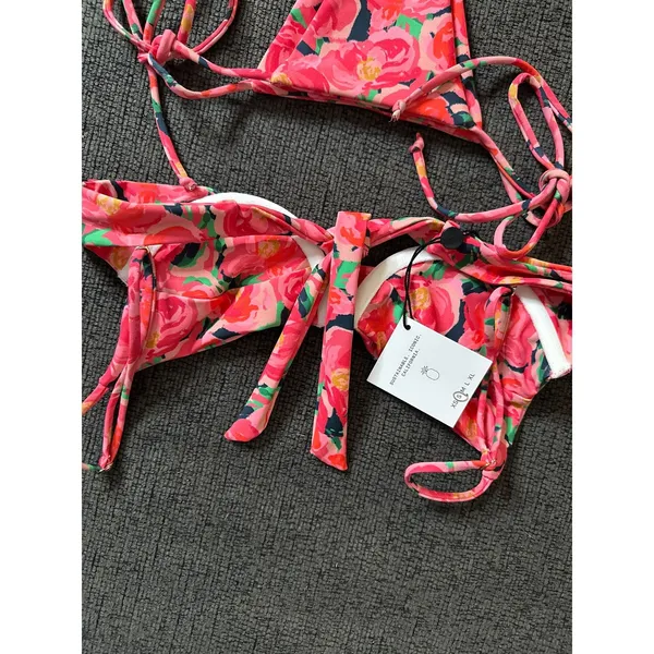 Skatie Katie Top Elsa Bottom Set in Winnetka Floral Print Womans XS/S NWT - Image 8