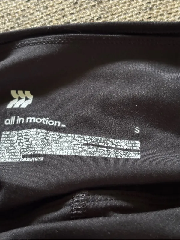 all in motion Black Pleated Athletic Mini Skort - Image 4