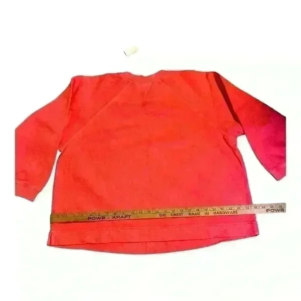NWT Vintage Fresh Produce Sweatshirt Long Sleeve Graphic orange Tropical S - Image 6