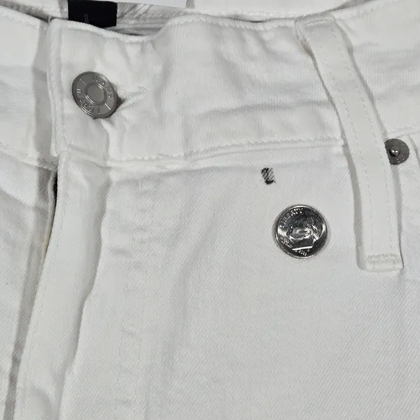 J.Crew Curvy Slim Wide Leg Jeans‎ White Denim High Rise BX828 Size 34 NEW - Image 7