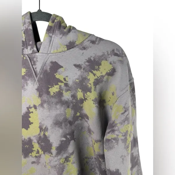 Lululemon All Yours Hoodie Size 8 Orbital Tie Dye‎ Mauve Grey - Image 6