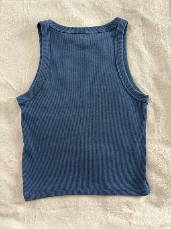 Hollister Blue Tank Top - Image 2