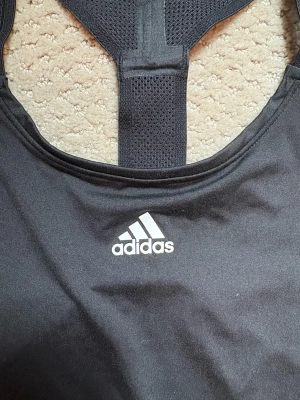 Adidas Tank Top Women’s Black - Image 2