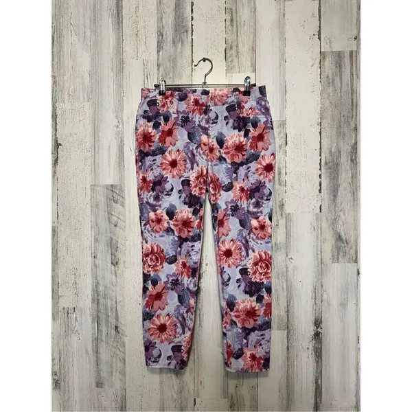 Faded Glory Floral pants  - Image 2