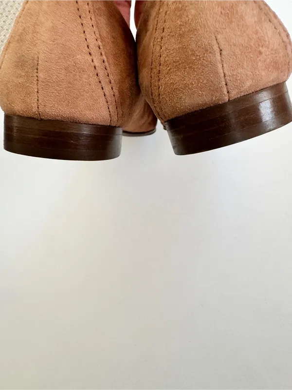 Jcrew brown leather loafers Size 6 Made In Italy NEW - Image 7