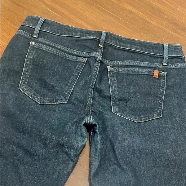 Joe's Jeans Blue Low Rise Fit and Flare Leg Denim - Image 4